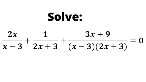 2x 3 9 - Differentiation. dxd (x − 5)(3x2 − 2) Integration. ∫ 01 xe−x2dx. Limits. x→−3lim x2 + 2x − 3x2 − 9. Solve your math problems using our free math solver with step-by-step solutions. Our math solver supports basic math, pre-algebra, algebra, trigonometry, calculus and more.